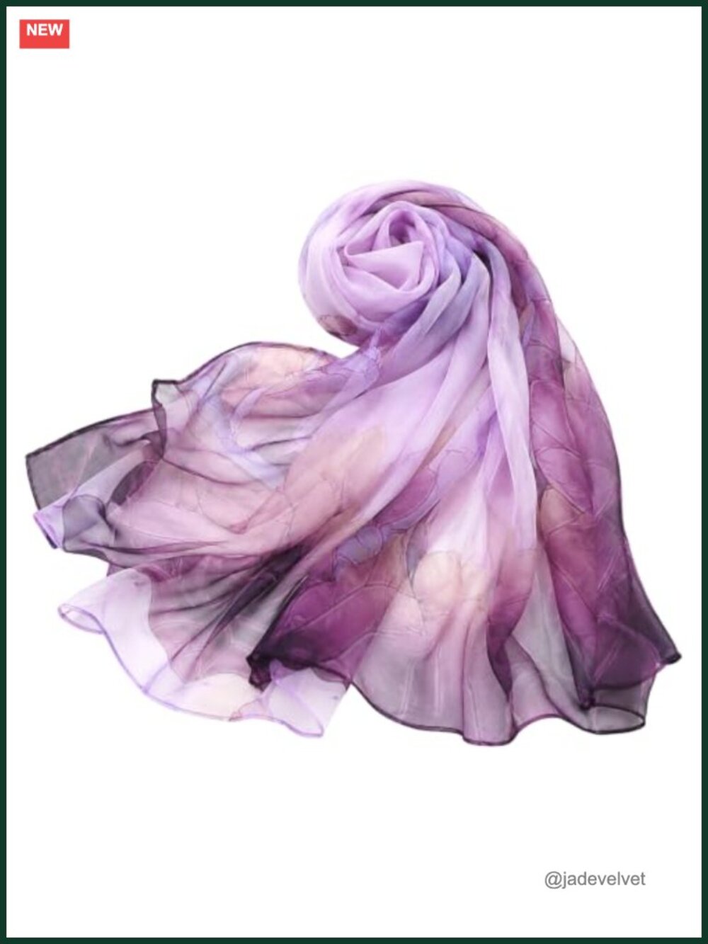 Women's Floral Lightweight Scarf Wrap Shawl Headscarf Polyester
